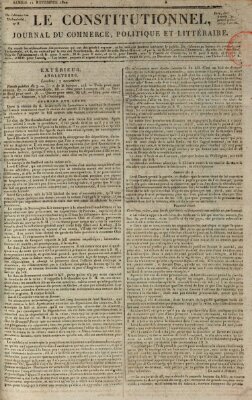 Le constitutionnel Samstag 11. November 1820