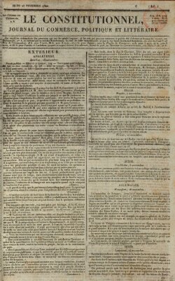 Le constitutionnel Donnerstag 23. November 1820