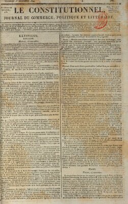 Le constitutionnel Freitag 1. Dezember 1820