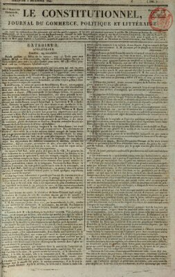 Le constitutionnel Sonntag 3. Dezember 1820