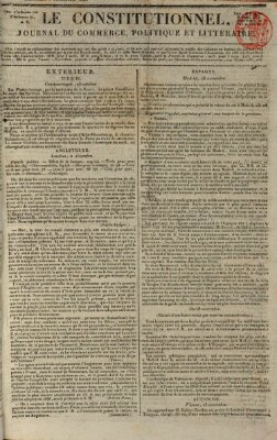 Le constitutionnel Mittwoch 6. Dezember 1820