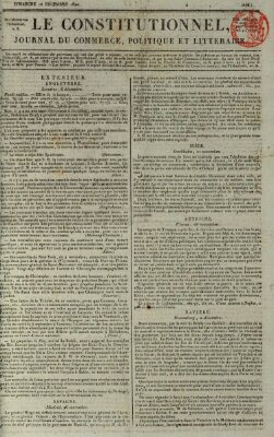 Le constitutionnel Sonntag 10. Dezember 1820