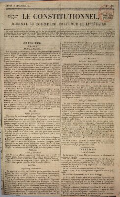 Le constitutionnel Montag 18. Dezember 1820