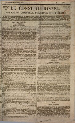 Le constitutionnel Mittwoch 20. Dezember 1820