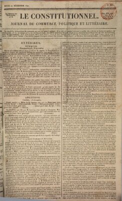 Le constitutionnel Donnerstag 21. Dezember 1820