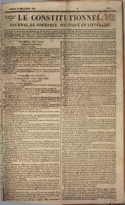 Le constitutionnel Samstag 23. Dezember 1820