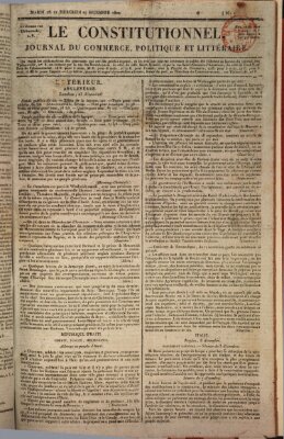 Le constitutionnel Mittwoch 27. Dezember 1820