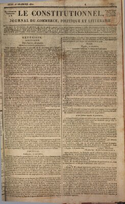 Le constitutionnel Donnerstag 28. Dezember 1820