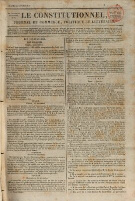 Le constitutionnel Dienstag 8. Januar 1822