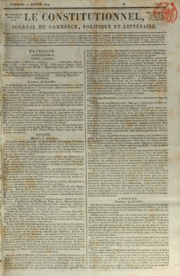 Le constitutionnel Freitag 11. Januar 1822