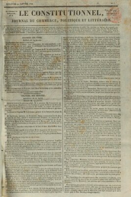 Le constitutionnel Sonntag 20. Januar 1822