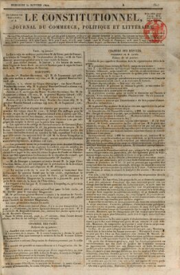 Le constitutionnel Mittwoch 30. Januar 1822