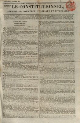 Le constitutionnel Sonntag 3. Februar 1822