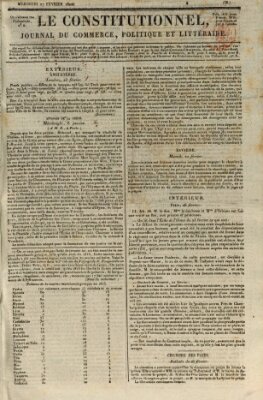 Le constitutionnel Mittwoch 27. Februar 1822