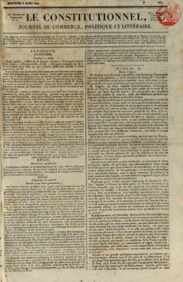 Le constitutionnel Mittwoch 6. März 1822