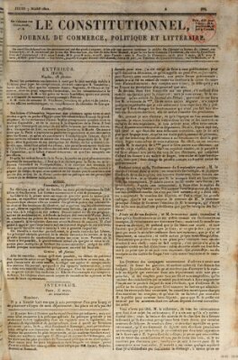 Le constitutionnel Donnerstag 7. März 1822