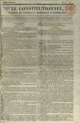 Le constitutionnel Samstag 9. März 1822