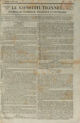 Le constitutionnel Freitag 29. März 1822