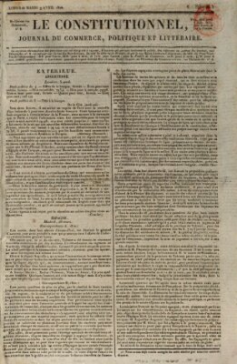 Le constitutionnel Dienstag 9. April 1822