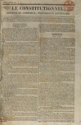 Le constitutionnel Donnerstag 11. April 1822