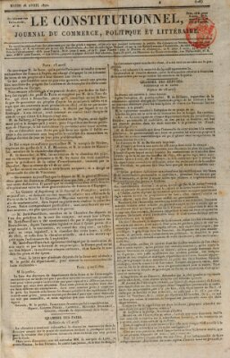 Le constitutionnel Dienstag 16. April 1822