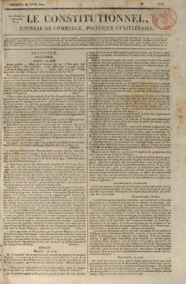 Le constitutionnel Freitag 26. April 1822