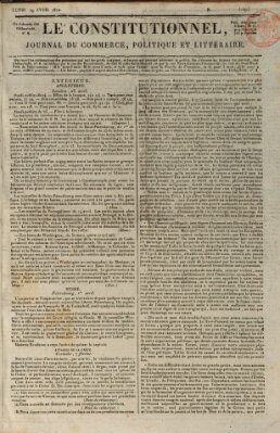 Le constitutionnel Montag 29. April 1822