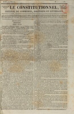 Le constitutionnel Tuesday 30. April 1822