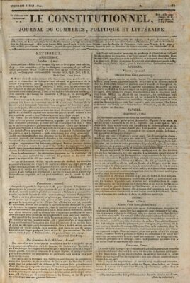 Le constitutionnel Mittwoch 8. Mai 1822