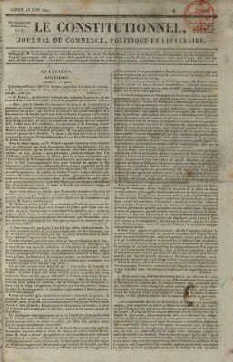 Le constitutionnel Samstag 15. Juni 1822