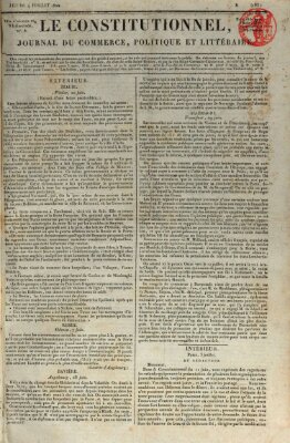 Le constitutionnel Donnerstag 4. Juli 1822