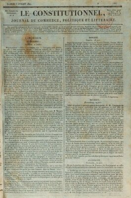 Le constitutionnel Samstag 6. Juli 1822