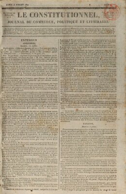 Le constitutionnel Montag 15. Juli 1822