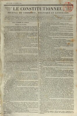 Le constitutionnel Sonntag 28. Juli 1822