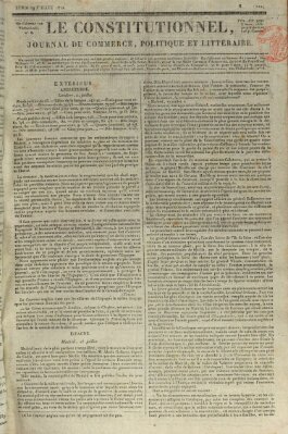 Le constitutionnel Montag 29. Juli 1822