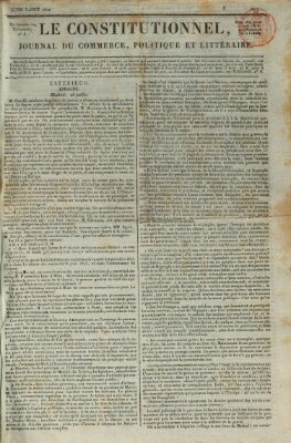 Le constitutionnel Montag 5. August 1822