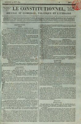 Le constitutionnel Mittwoch 14. August 1822