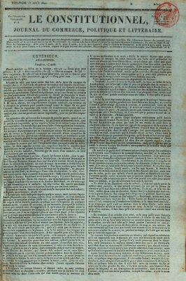 Le constitutionnel Sonntag 18. August 1822