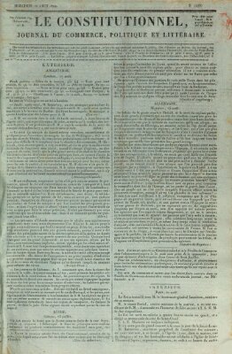 Le constitutionnel Mittwoch 21. August 1822