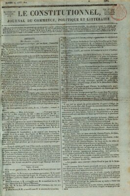 Le constitutionnel Samstag 24. August 1822