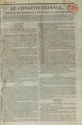 Le constitutionnel Montag 26. August 1822