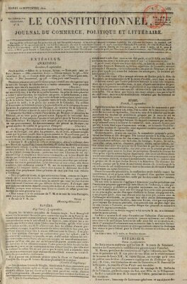 Le constitutionnel Dienstag 10. September 1822