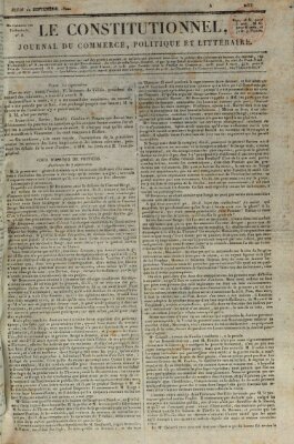 Le constitutionnel Donnerstag 12. September 1822