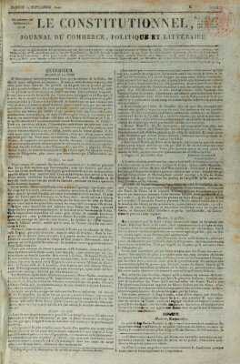 Le constitutionnel Samstag 14. September 1822