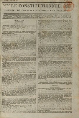 Le constitutionnel Montag 21. Oktober 1822