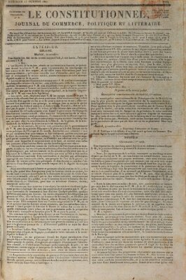 Le constitutionnel Mittwoch 23. Oktober 1822