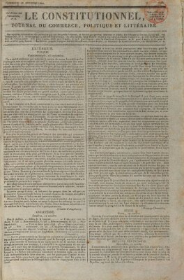 Le constitutionnel Freitag 25. Oktober 1822