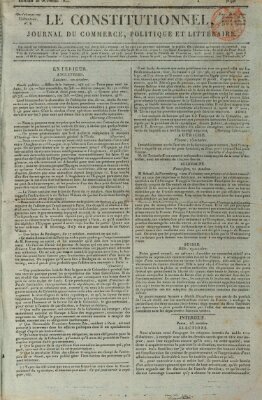 Le constitutionnel Samstag 26. Oktober 1822