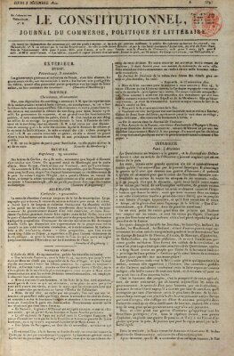 Le constitutionnel Donnerstag 5. Dezember 1822