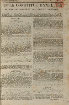 Le constitutionnel Sonntag 15. Dezember 1822